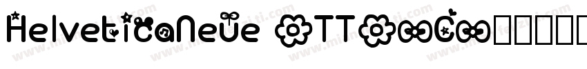 HelveticaNeue (TT)-C字体转换